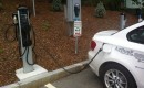 BMW ActiveE electric car at a charge point