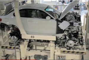 BMW ActiveE Electric Car Shown On Leipzig Assembly Line (Video)