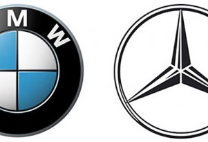BMW and Mercedes Benz logo