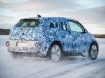 BMW i3 electric car undergoing winter testing, February 2013