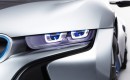 BMW laser headlight technology