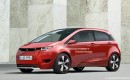 BMW Megacity Vehicle four-door rendering