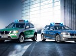 BMW X3 and 5-Series police vehicles