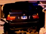 BMW X5 that crashed in New Haven, Connecticut