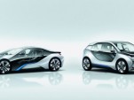 BMW i8 and i3 concept cars