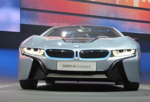 BMW i3 Electric Car And i8 Plug-In Hybrid Live Photos