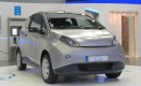 Bolloré BlueCar electric car used for Autolib' car-sharing service in Paris, September 2012