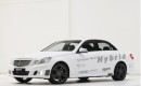 Brabus' Technology Project Hybrid, using Protean in-wheel motors.