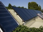 Brighton Earthship Solar Panels by Flickr user Dominic's Pics