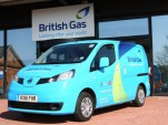 British Gas Nissan eNV200 electric van