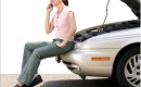 Broken down car