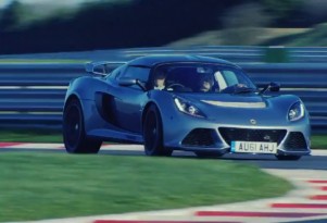 Bruno Senna drives the new Lotus Exige S