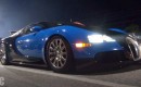 Bugatti Veyron at drag strip in Florida