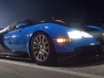 Bugatti Veyron at drag strip in Florida