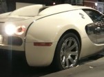 Bugatti Veyron curbs wheel while parking