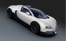 Bugatti Veyron Grand Sport White Matte Blue Carbon edition
