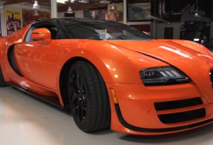 Bugatti's Veyron Grand Sport Vitesse visits Jay Leno's Garage
