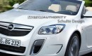 Buick Regal/Opel Insignia convertible preview rendering