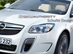 Buick Regal/Opel Insignia convertible preview rendering