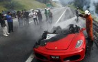 Ferrari F430 In Malaysia Left In Smoldering Heap After Fire