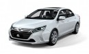 BYD Qin plug-in hybrid sedan, unveiled at Beijing International Automotive Exhibition, April 2012