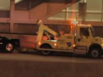 C5 Chevrolet Corvette crash scene