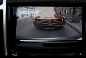 Cadillac's Rear Vision Camera with Dynamic Guidelines - image: GM Corp