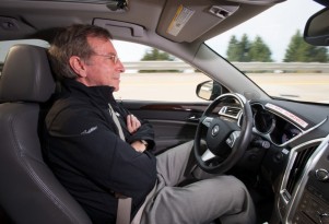 Cadillac's Super Cruise system undergoing testing.