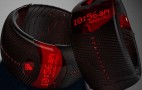 Carbon fiber and crystal Formula 1 watch concept