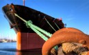 Cargo ship at dock
