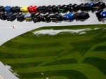 Cars covered in hopes of starting the 54th Daytona 500 - NASCAR photo