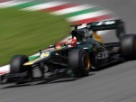 Caterham F1 car testing