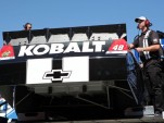 Chad Knaus unloads the No. 48 car at Las Vegas - NASCAR photo
