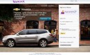 Chevrolet Parks Itself On Yahoo's Log-In Page