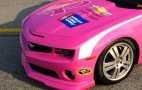 Pink Chevrolet Camaro NASCAR Pace Car Rolls Out For Charity