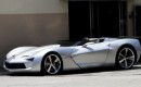 Chevrolet Corvette Stingray Concept spied as convertible in L.A. 