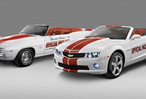 1969 and 2011 Chevrolet Camaro Convertible Indy 500 Pace Car Chevrolet