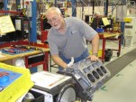 LS V-8 engine assembly, Wixom Performance Build Center, Michigan