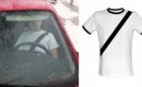 Chinese safety belt t-shirt