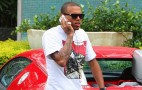 Chris Brown In A Bugatti Veyron