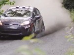Chris Duplessis in the DirtFish rally car