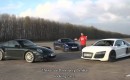 Chris Harris and three of the world’s best sports cars