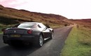 Chris Harris drives his new Ferrari 599