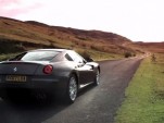 Chris Harris drives his new Ferrari 599