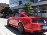 Chris Harris drives the Shelby GT500 in Manhattan