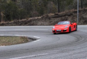 Chris Harris, having as much fun as the new Boxster S will allow.