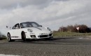Chris Harris tests the cold-weather traction of Michelin Pilot Sport Cup tires.