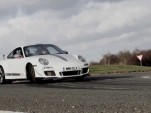 Chris Harris tests the cold-weather traction of Michelin Pilot Sport Cup tires.