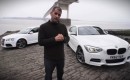 Chris Harris with BMW's M135i and Audi's RS3