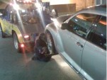Chrysler PT Cruiser converted to electric car by EV Innovations, photo from buyer Barrett Lyon